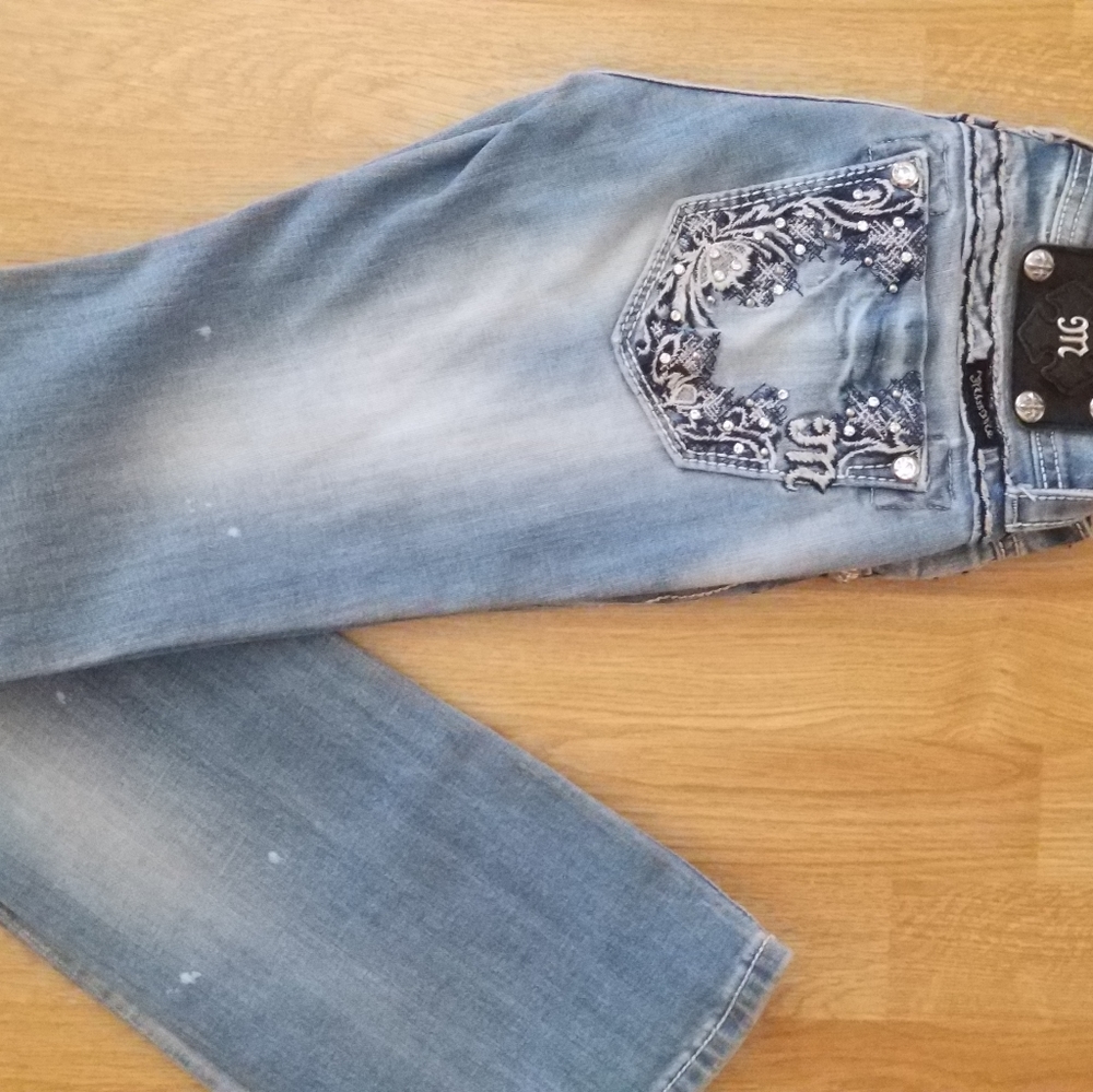 Distressed Miss me jeans